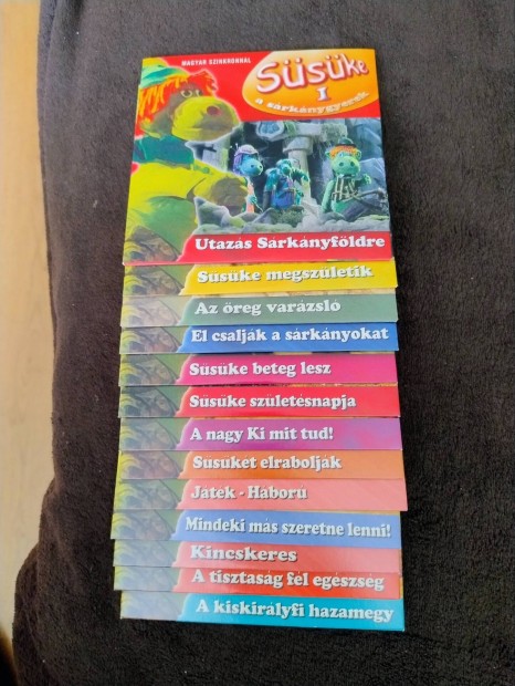 Süsüke bábfilm sorozat DVD (13db)