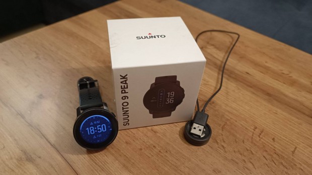 Suunto 9 Peak All Black elad