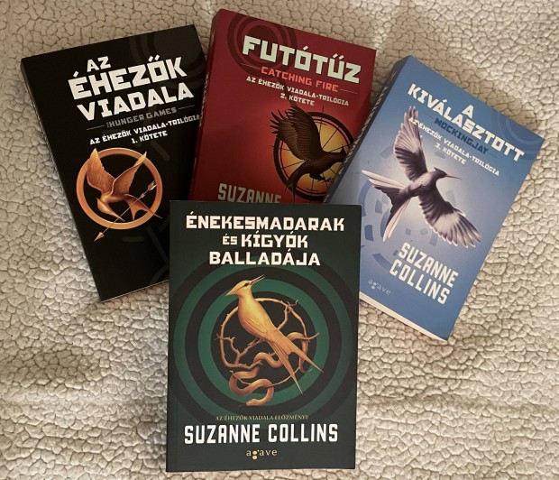 Suzanne Collins: Az hezk viadala 1-4.