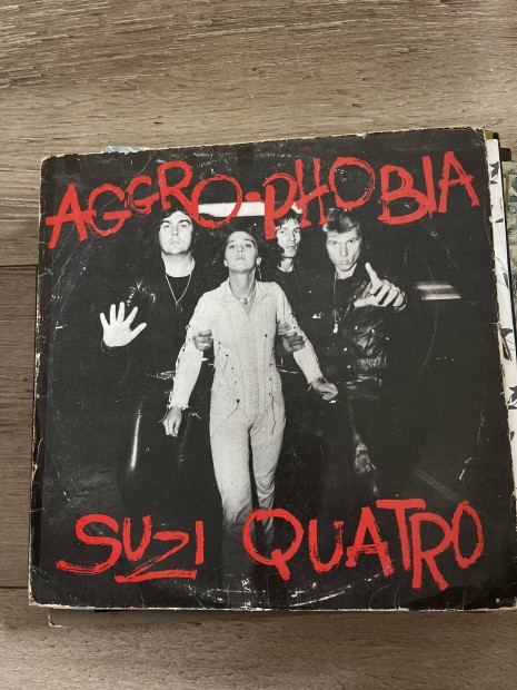 Suzi Quatro aggro phobia bakelit vinyl