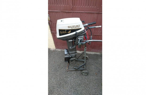 Suzuki 8 Le. 2 tem , olaj injektoros ,hossz csizms motor