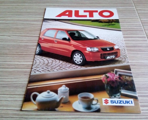 Suzuki Alto (2004) magyar nyelv prospektus, katalgus 