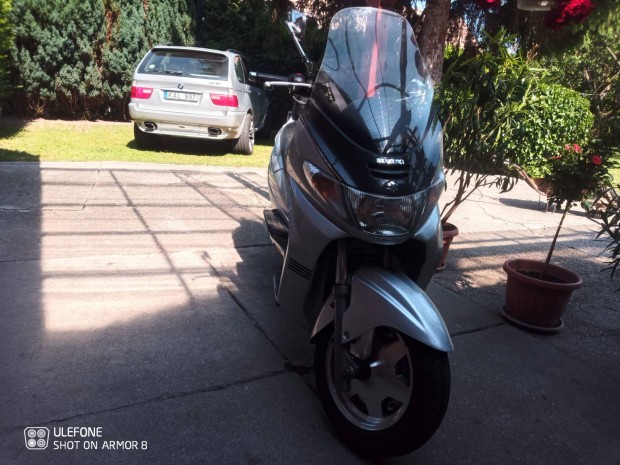 Suzuki An 250 Burgman forgalomból kivonva