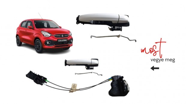 Suzuki Celerio jobb oldali ajtózár kilinccsel csz 909170145