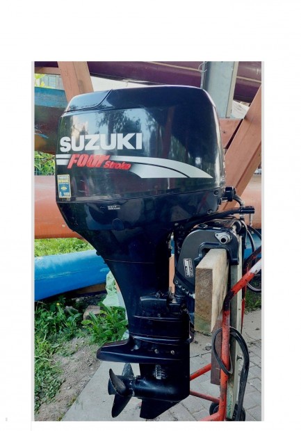 Suzuki DF50 injektoros csónakmotor, hajómotor 4T, hosszú, hajóleveles
