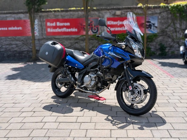 Suzuki DL 650 rsos RED Baron Garancival!