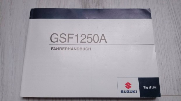 Suzuki Gsf 1250 Bandit gyri gpknyv kezelsi tmutat kziknyv