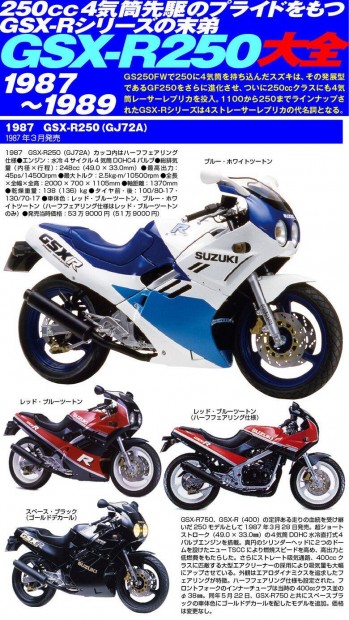 Suzuki Gsx-r 250 GJ72A