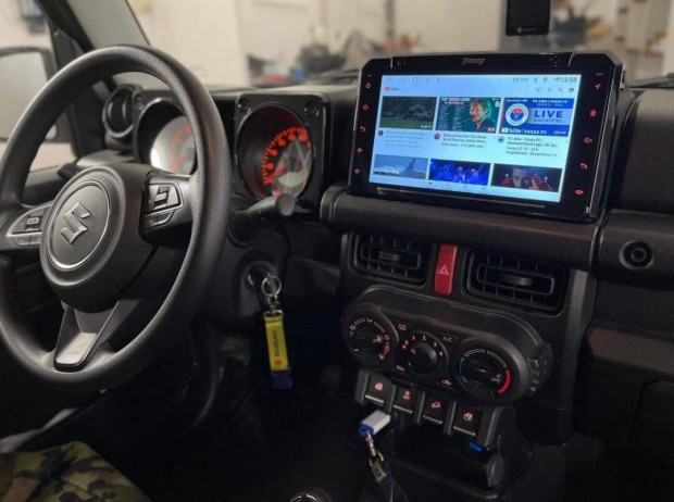 Suzuki Jimny Carplay Multimédia GPS Rádió Tolatókamerával