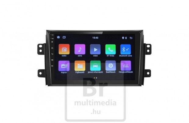 Suzuki SX4 2Din Android Kijelz Multimdia Navigci Rdi Carplay GPS