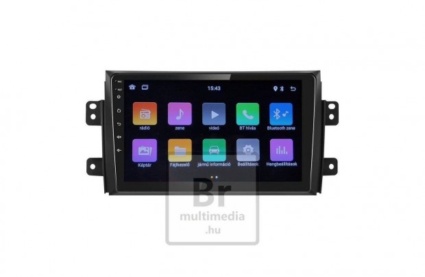 Suzuki SX4 2Din Android Multimdia Navigci Rdi Fejegysg Hifi GPS