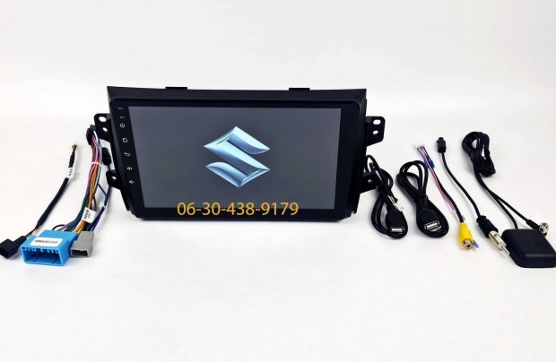 Suzuki SX4 Android autrdi multimdia fejegysg navi 1-6GB Carplay