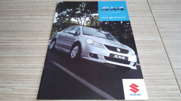 Suzuki SX4 Sedan, magyar nyelv prospektus, katalgus 