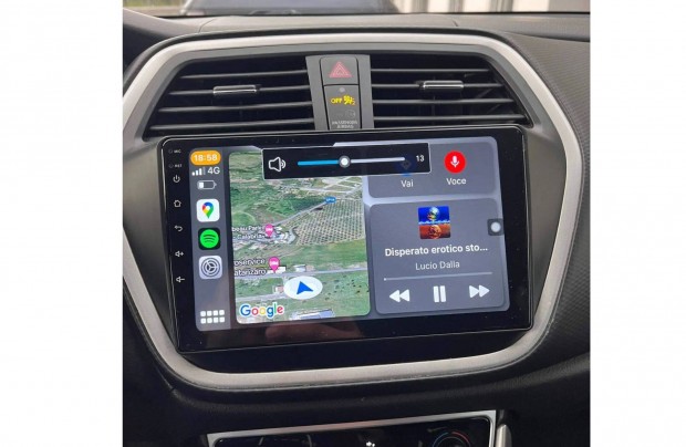 Suzuki S cross Android Auto Kijelz Rdi Multimdia Navigci Carplay
