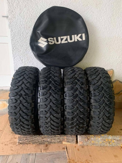 Suzuki Samurai Vitara Jimny 215x75x15 terepgumi elad!