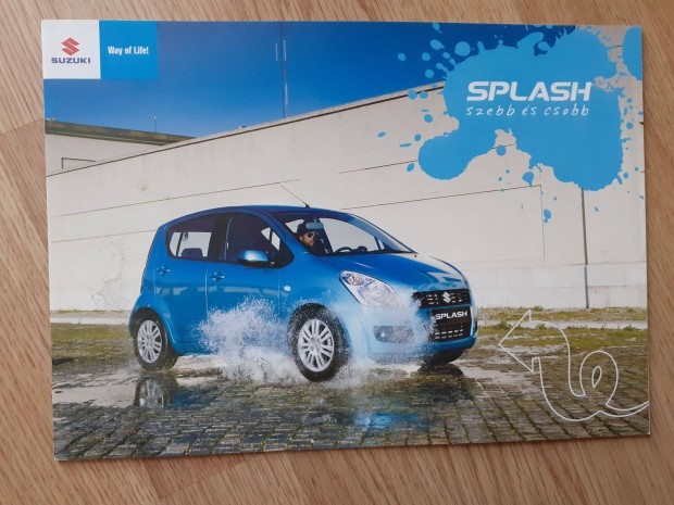 Suzuki Splash prospektus - magyar nyelv