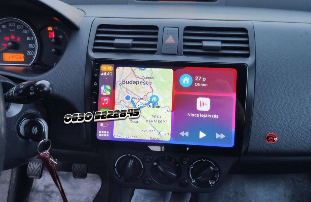 Suzuki Swift 2Din Android Kijelző Rádió Multimédia Navigáció Fejegység
