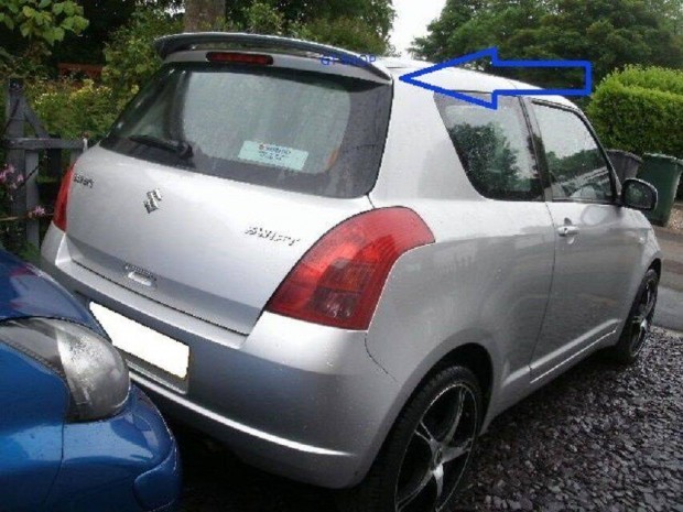 Suzuki Swift 2 tet spoiler