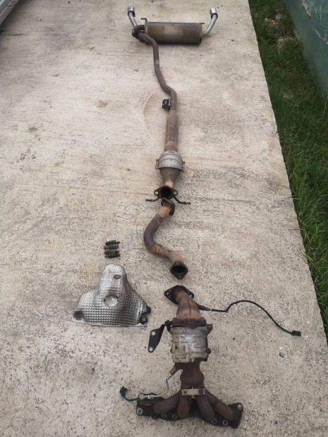 Suzuki Swift Sport 1.6 2007 gy�ri kipufog� rendszer, kipufog�rendszer