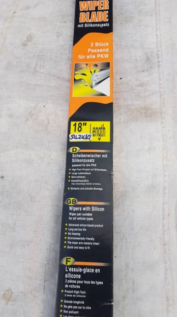Suzuki Swift ablaktörlő lapát pár 530/450 mm hosszban új