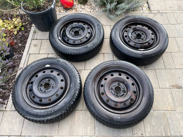 Suzuki Swift ac�lfelni Hankook t�li gumival + d�szt�rcsa - 165/70 R14