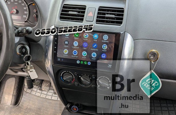Suzuki Sx4 Android Kijelző Multimédia Navigáció Rádió Fejegység Hifi