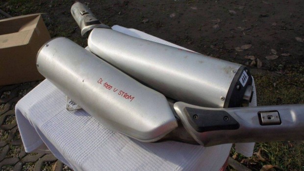 Suzuki V Strom Vstrom V-Strom DL 1000 DL-1000 DL1000 kipufogó gyári