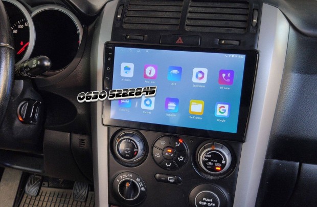 Suzuki Vitara Android Kijelző Multimédia Navigáció GPS Fejegység Rádió