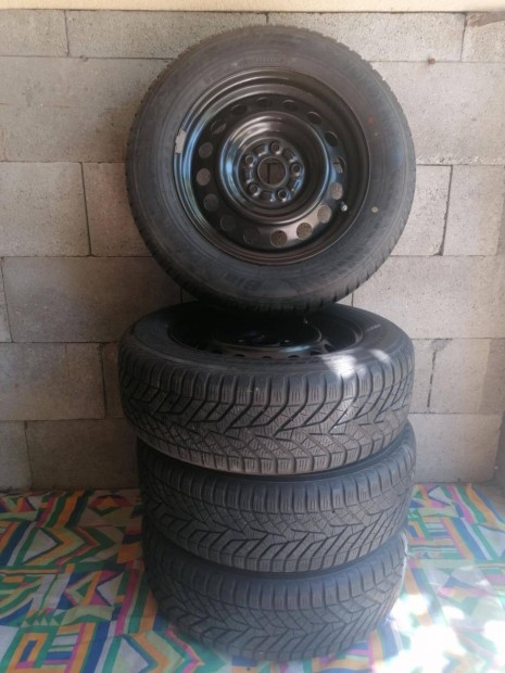 Suzuki Vitara/S cross acélfelni, Yokohama 215/60 R16 téli gumival+Tpms