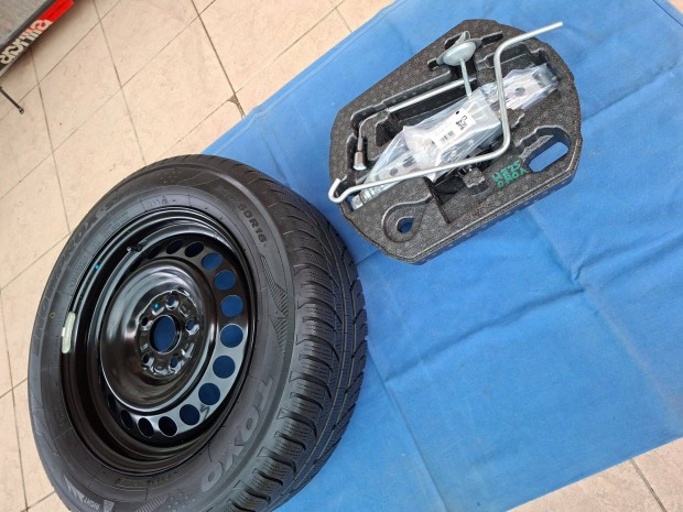 Suzuki Vitara / S-Cross 215/60r16 gyári acélfelnis pótkerék emelőszet