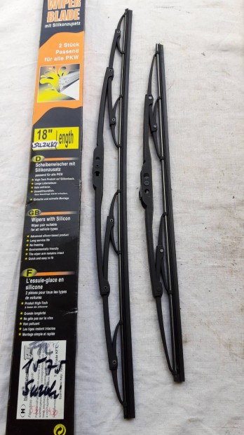 Suzuki ablaktörlő lapát pár 530/450 mm hosszban új
