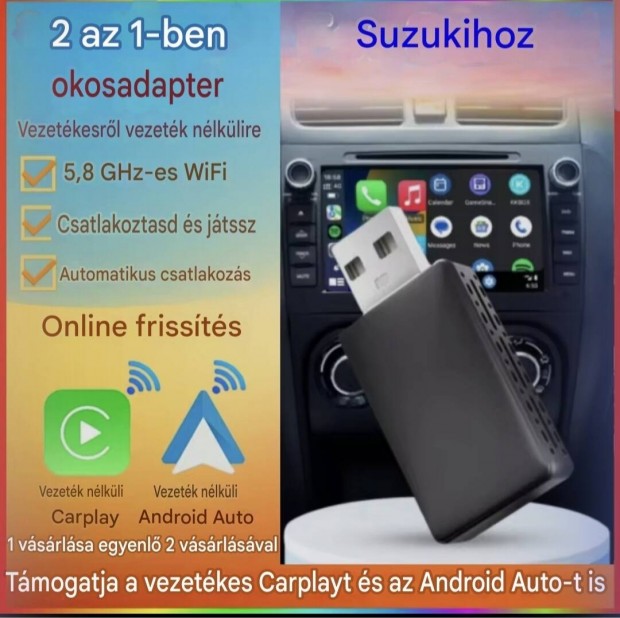Suzuki vitara vezetknlkli adapter 