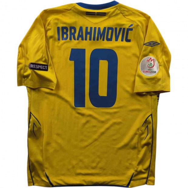 Svdorszg 2008-10 Umbro hazai Zlatan Ibrahimovic foci mez L-es