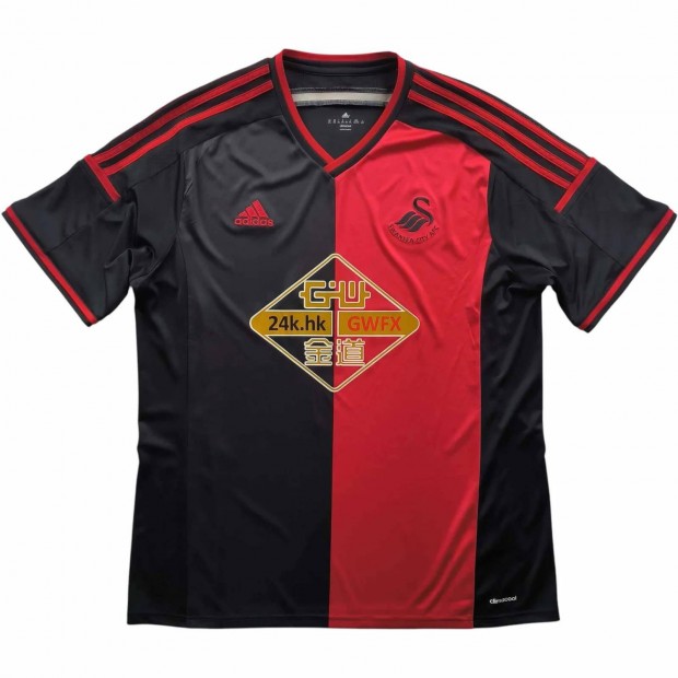 Swansea City 2014-15 Adidas vendg foci mez XXL-es