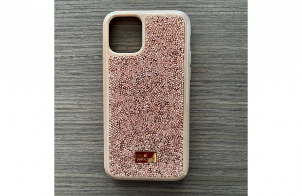 Swarovski Iphone 11 Pro rosegold tok