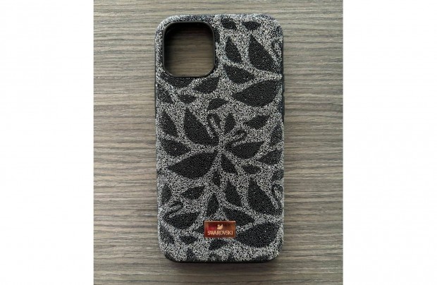 Swarovski fekete/ezst hattys kves Iphone 11 Pro tok