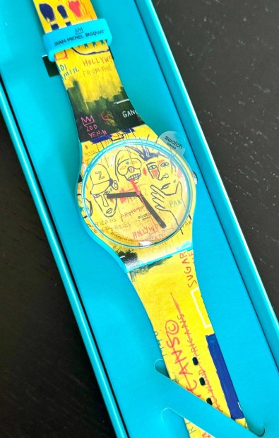 Swatch Basquiat limited edition