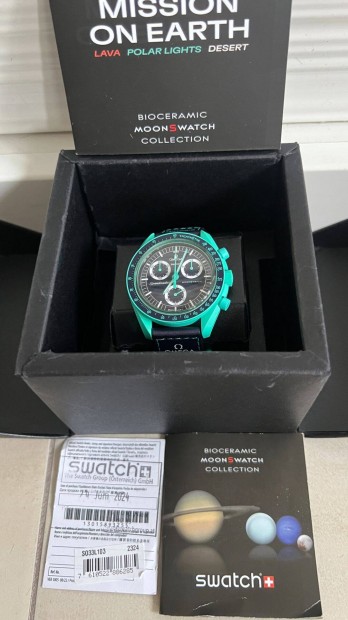 Swatch Omega Mission to Earth Polar Lights