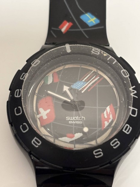 Swatch ski óra karóra
