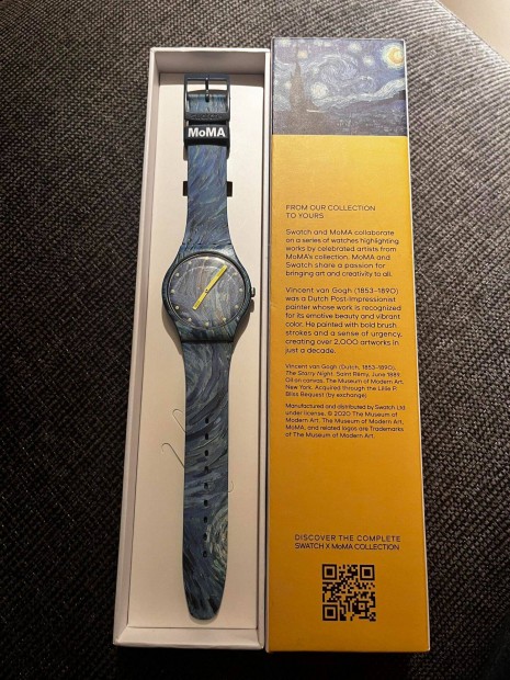 Swatch unisex ra - Suoz335 - The Starry Night By Vincent Van Gogh