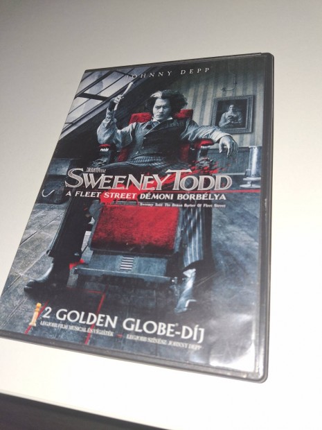 Sweeney Todd DVD Film Magyar szinkronos