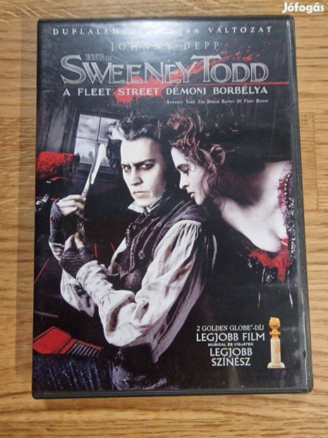 Sweeny Todd A Fleet Street dmoni borblya DVD