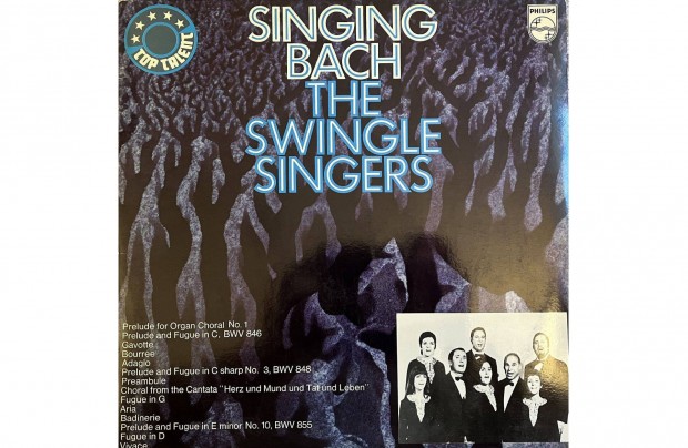 Swingle Singers: Singing Bach LP