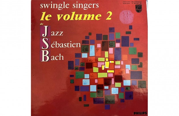 Swingle Singers: le volume 2 de Jazz Sbastien Bach LP