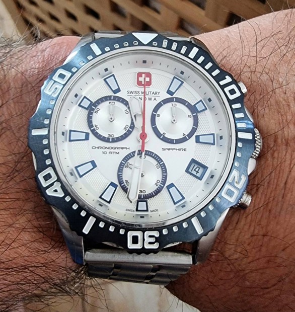 Swiss military sale hanowa patrol chrono