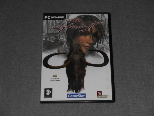 Syberia II 2 Magyar nyelv Szmtgpes PC jtk Gamestar jsgmellkl