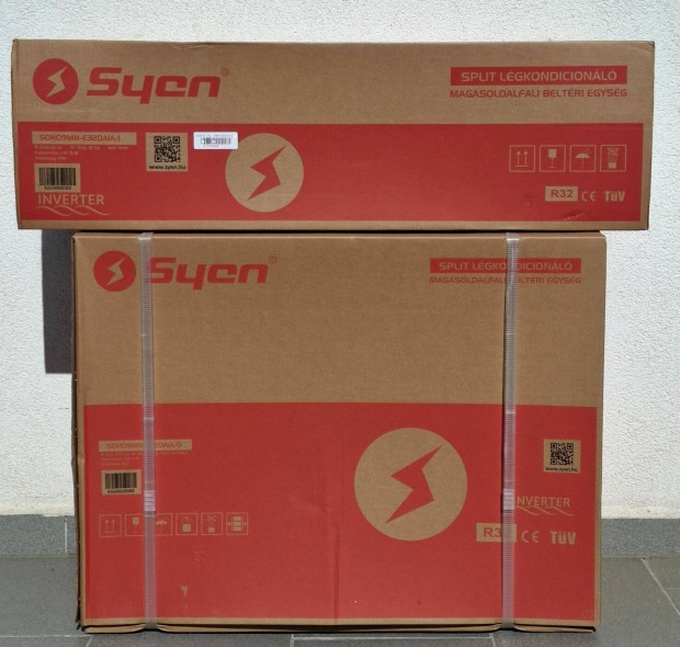 Syen Muse Next 2.7kw Inverteres klíma szett Hűtésre és Fűtésre is!