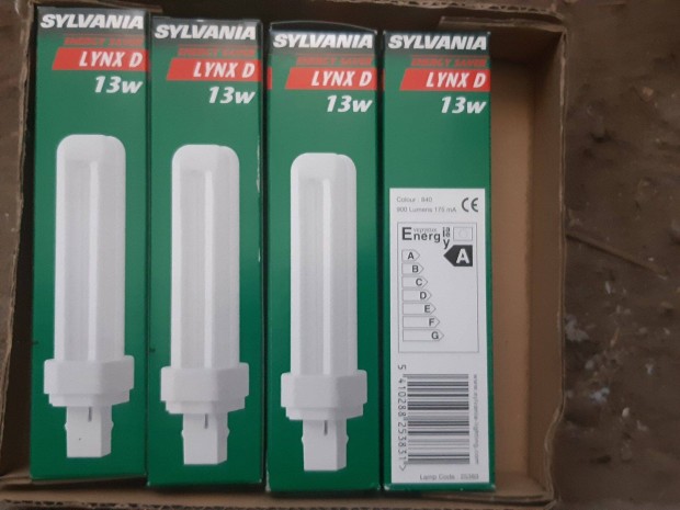 Sylvania Lynx D fnycs 2P G24d-1 13W 900lm 40000K 840