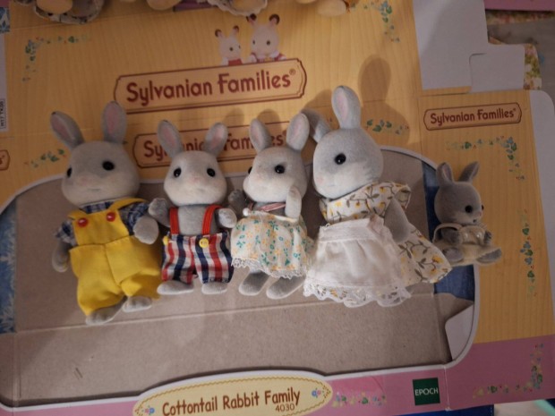 Sylvanian csaldok dobozzal