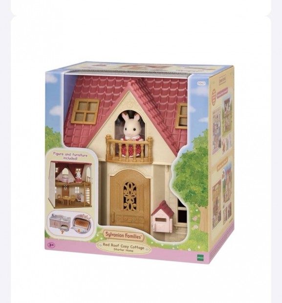 Sylvanian kezdhz szett, btorrak, nyuszi figurval (5567)